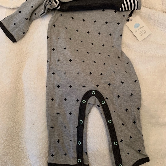 Cloud Island 2 Piece Romper Set - Picture 2 of 3
